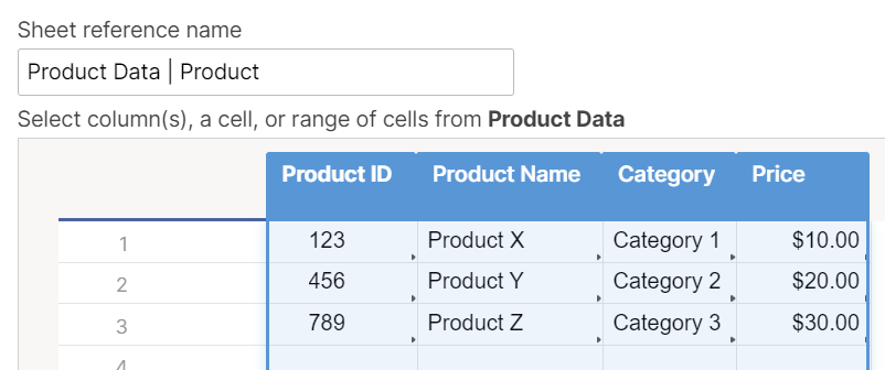 Vlookup in Smartsheet